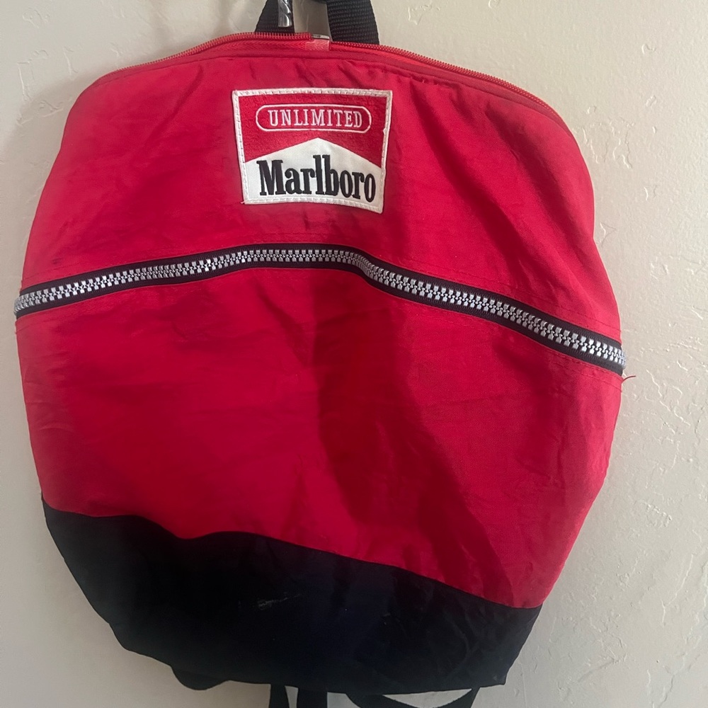 Marlboro back pack